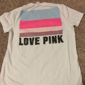 Vs pink campus shirt